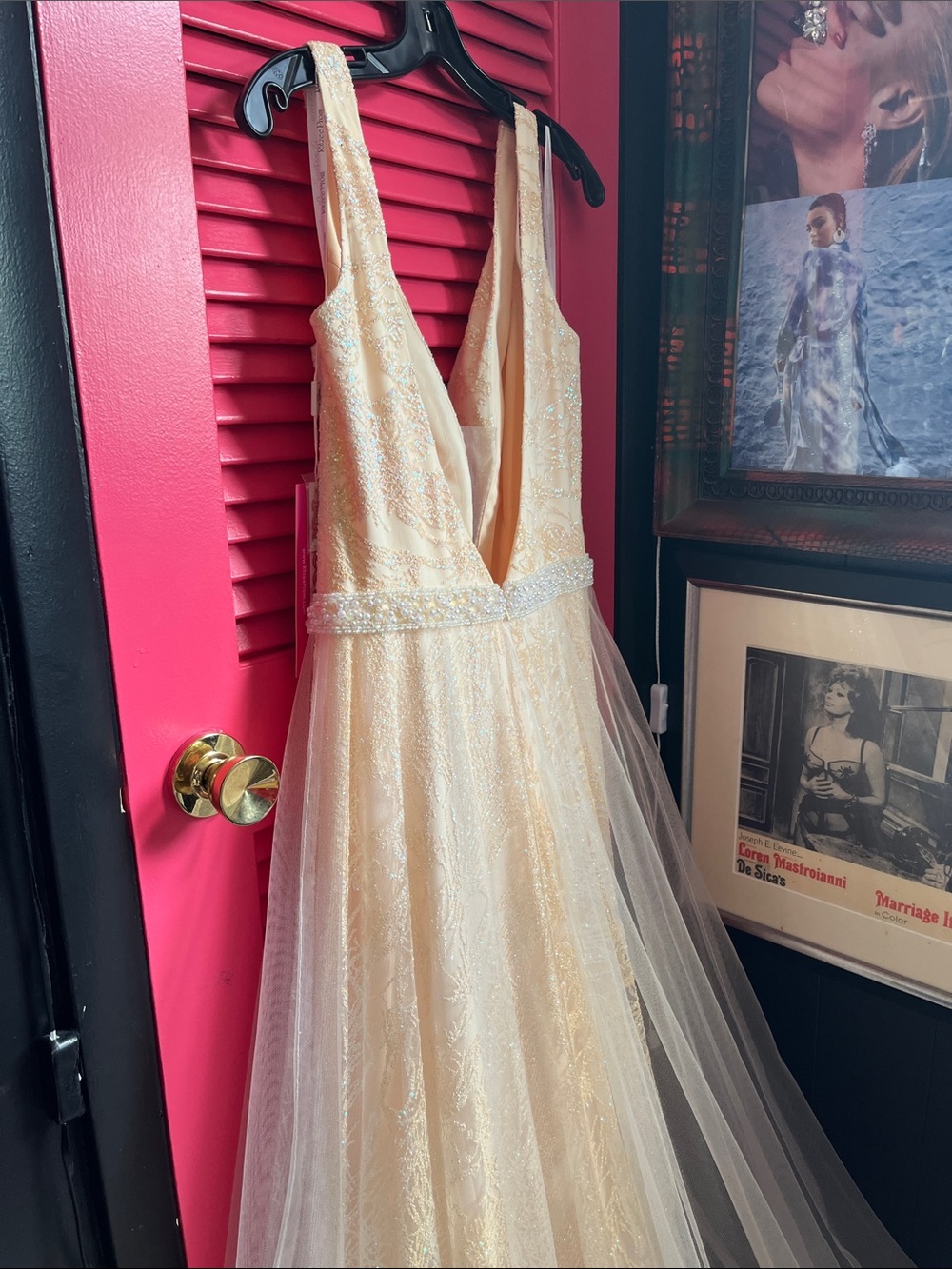 LOW PRICE NWT GLITTER GOWN